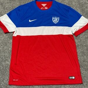 Nike Dri-FIT Red White and Blue 2014 Team USA Soccer Jersey